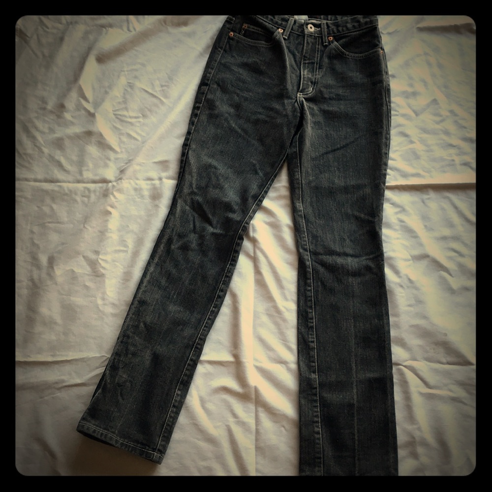 Vintage Guess Black Bootleg Jeans